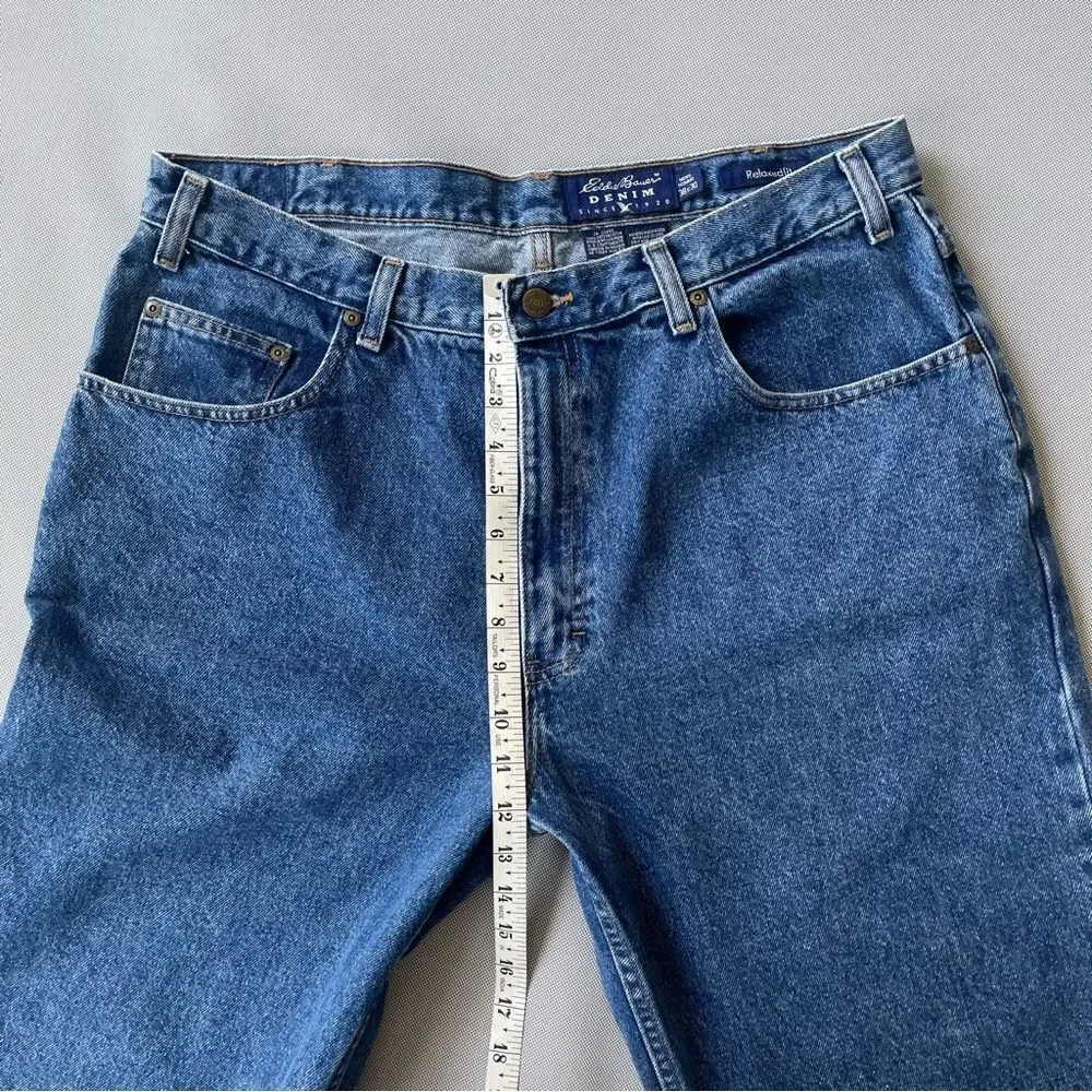 Vintage 90’s Eddie Bauer Denim Relaxed Fit Denim Jeans Men’s Size 38x30